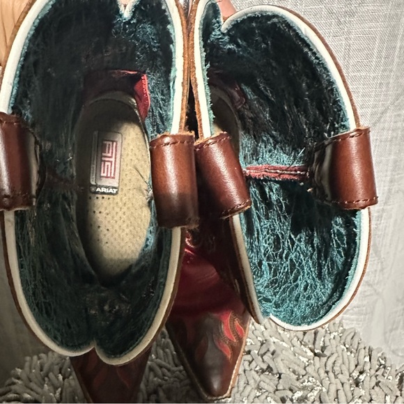 Women's Ariat Wichita Mesa Leather Cowboy Boots Size 6B NWOT - Picture 9 of 11